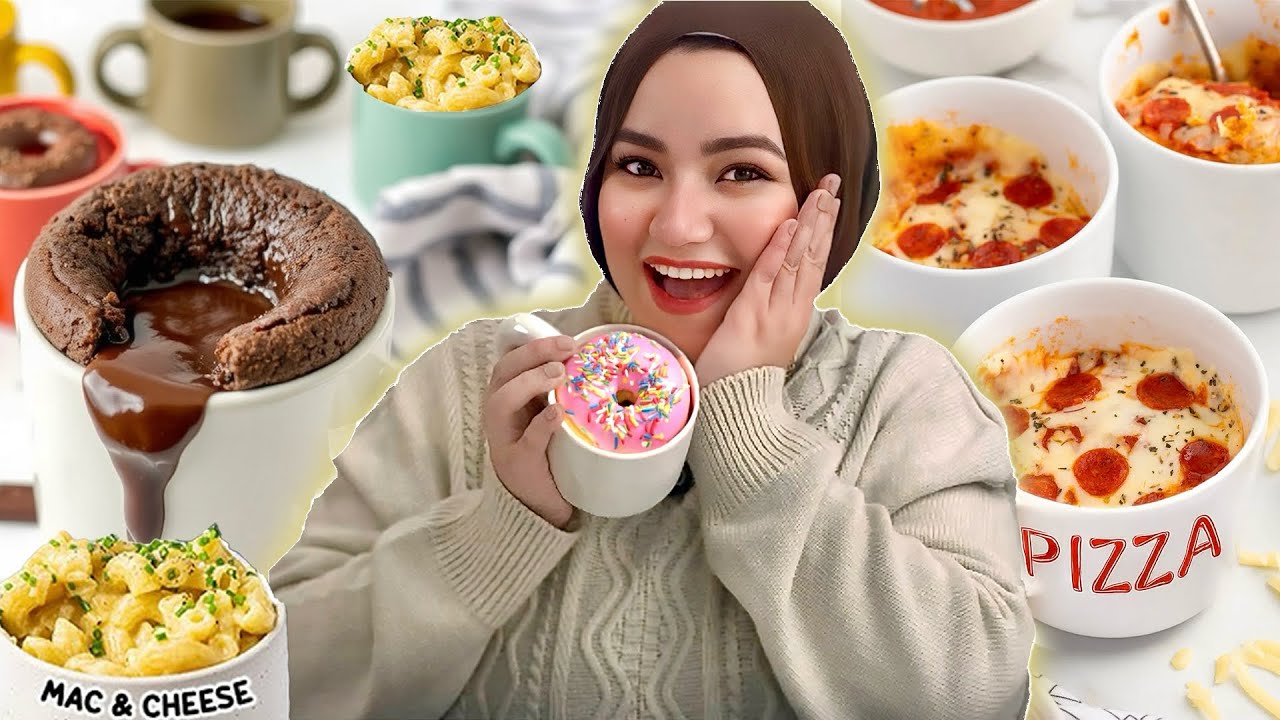 عملت بيتزا ودونات وكيك في المج 😍 | هيجحوا ولا لا⁉️