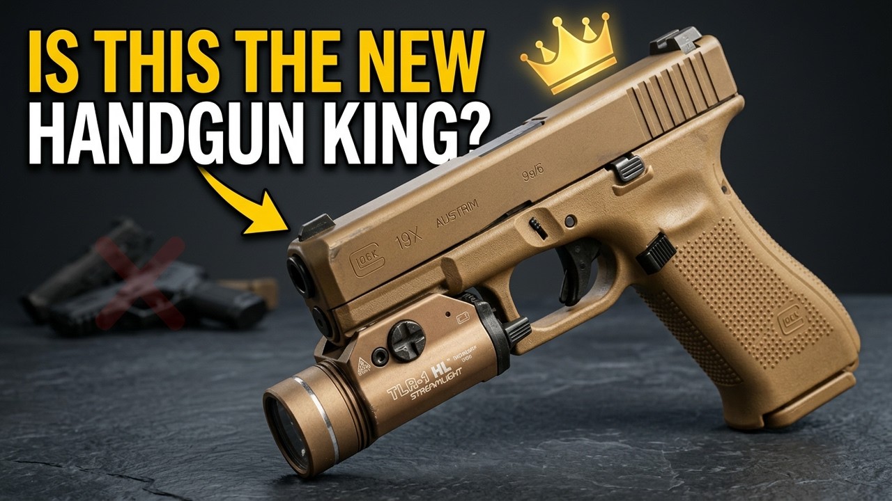The Glock 19x is the best pistol ever made.