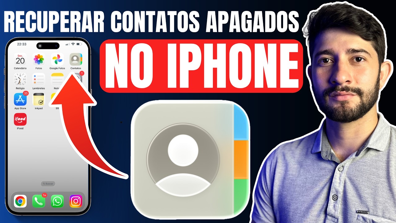 Como Recuperar Contatos Apagados no iPhone? APRENDA AGORA!