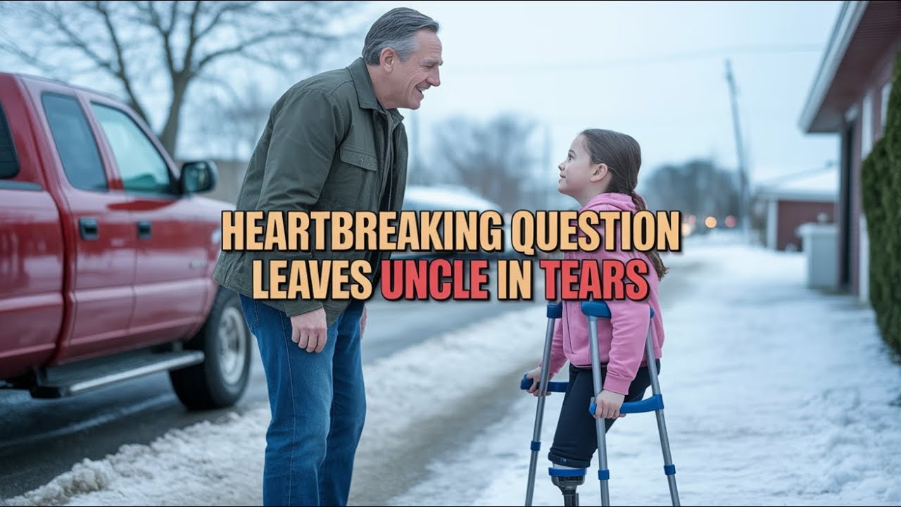 “Discover the Amazing Moment a Disabled Girl Asked Her Uncle: ‘Why Did My Stepmom Leave Me?’”