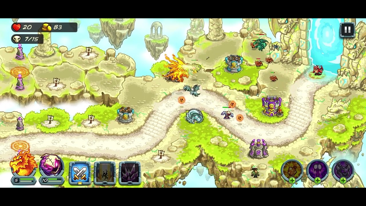 NEW DLC!!! Kingdom Rush 5 Alliance: Dragon’s Gate level