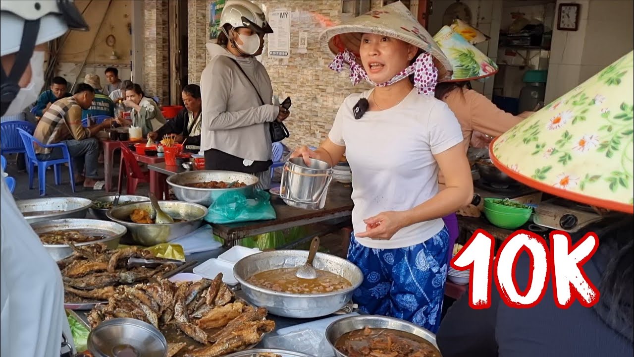 Quán cơm phần đồ ăn chỉ 10k khách đông vui như ngày tết 