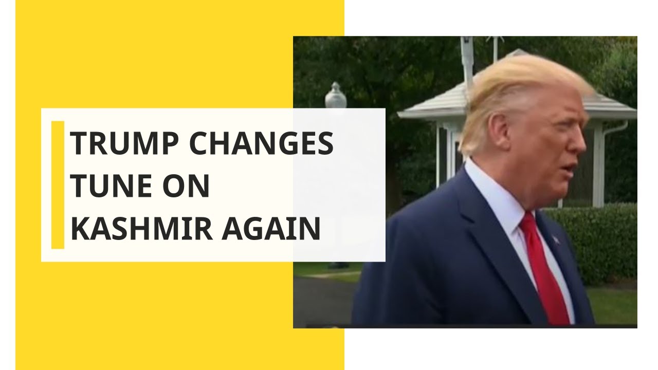 Trump changes tune on Kashmir again, offers to mediate for the 4th time