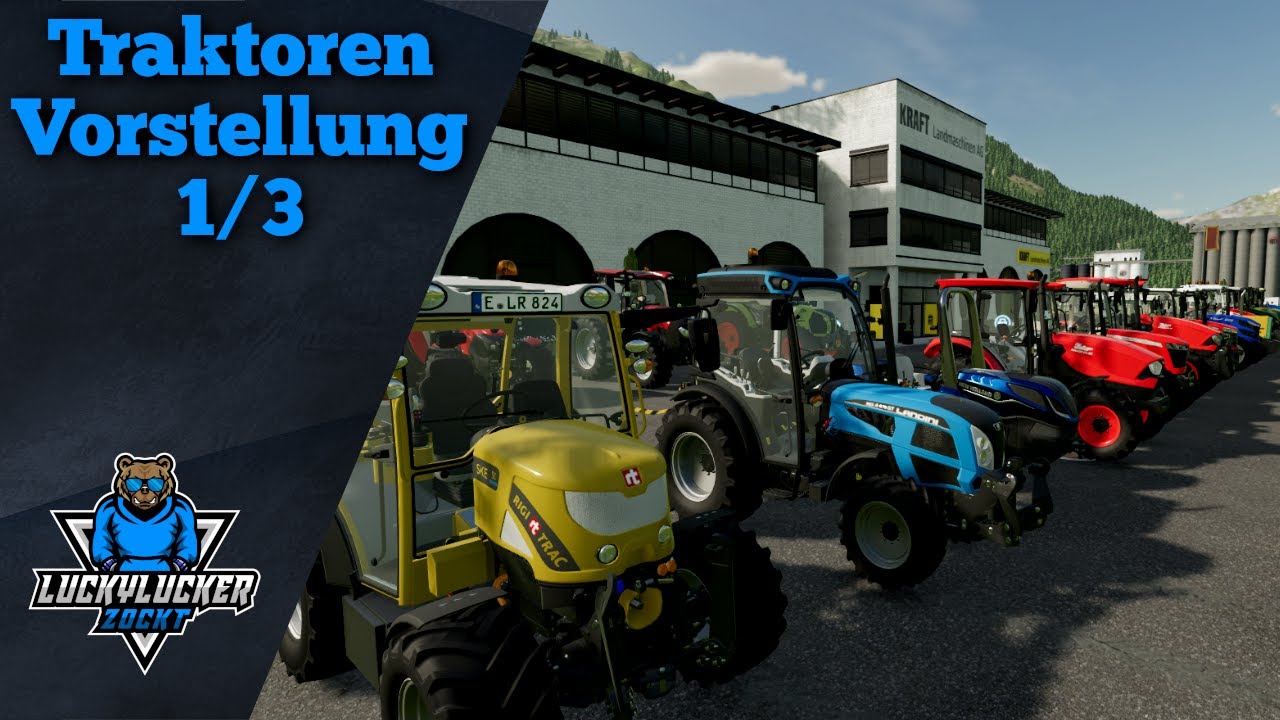 LS22 – Traktoren Vorstellung 1/3 – Kompakttraktoren -  Landwirtschafts-Simulator 22