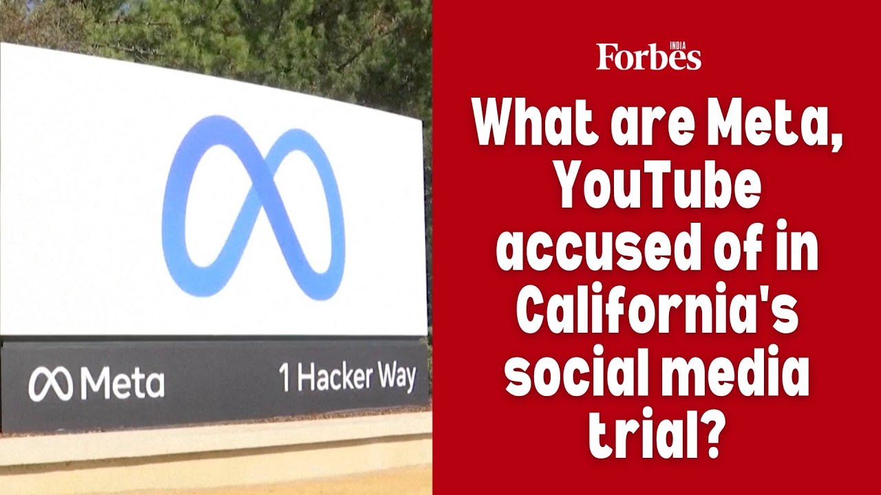What are Meta, YouTube accused of in California's social media trial?