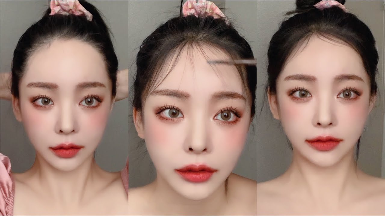 ENG, JPN, CN | 헤어라인 정리! 잔머리 만들기🖤 넓은 이마 커버하기!👯| Tips for Big Foreheads 🖤유앤아인youandain