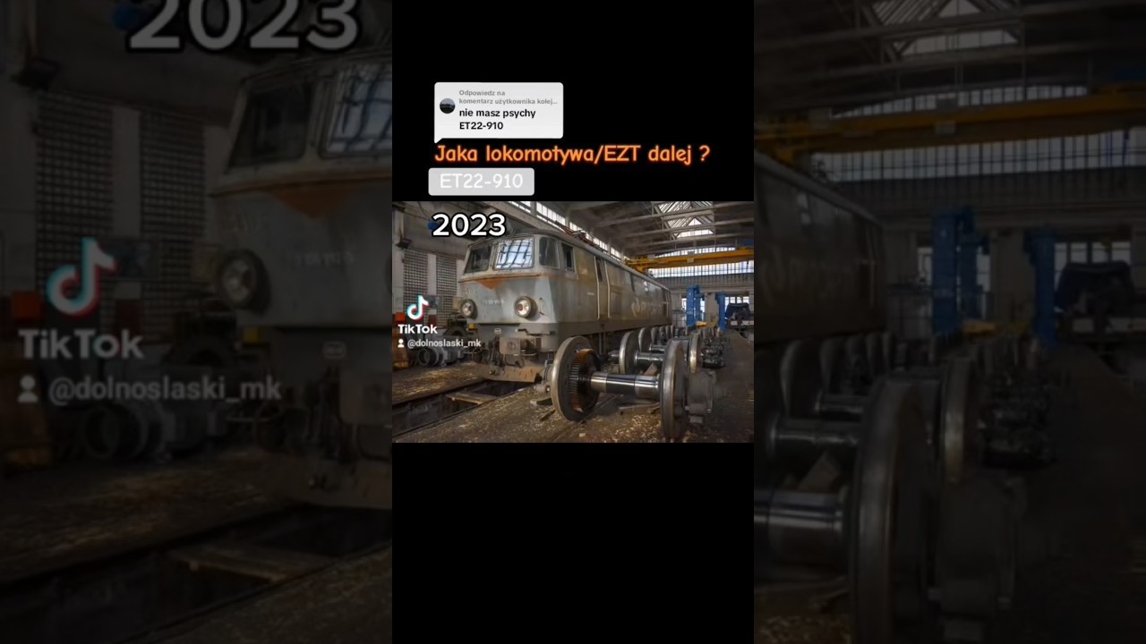 Historia lokomotywy ET22-910 PKP Cargo [Film z Stycznia 2024] #ET22 #PKP #PKPCARGO #Dolnośląski_mk