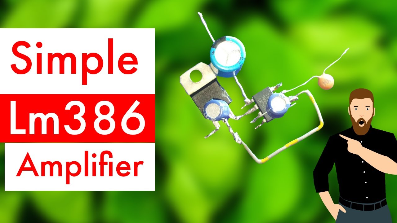Lm386 Audio Amplifier circuit | How to make Bass Boosted Audio Amplifier Circuit at Home|TA Electric
