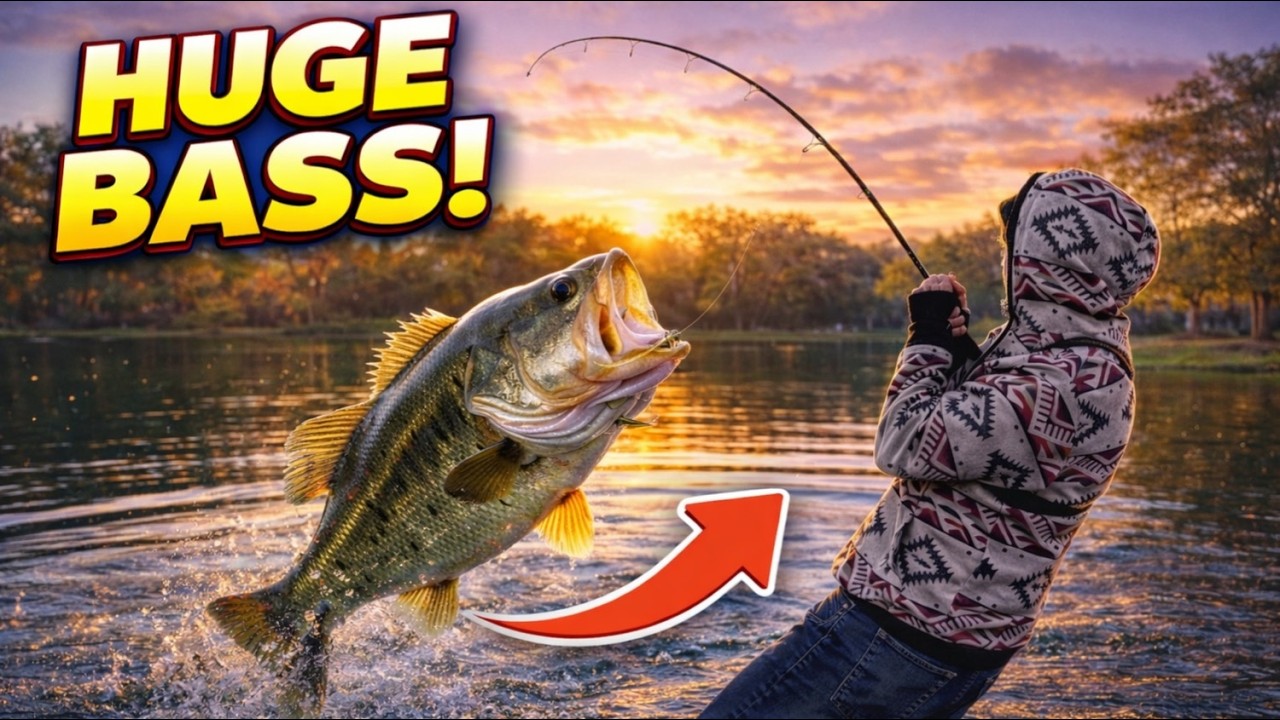 Bank Fishing for Bass: 7 Catches & a 4 Pounder!