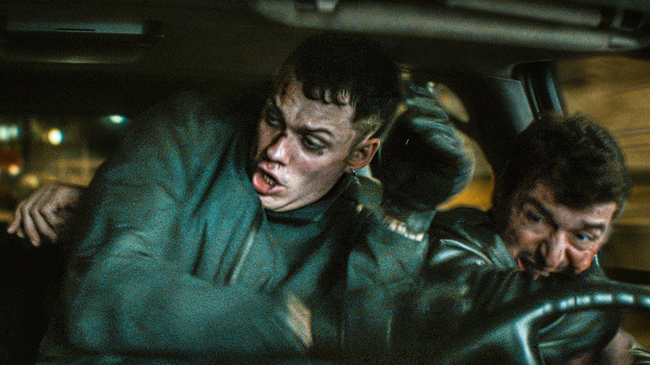 BRUTAL Car Fight! - The Crow Clip (2024) Bill Skarsg&aring;rd