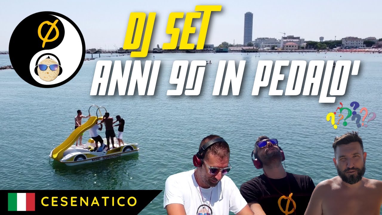 DJ SET DANCE ANNI 90 in mezzo al mare di Cesenatico - By Genna e Tomma