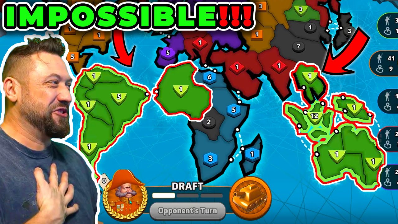 The Rarest Position In Risk World Map!
