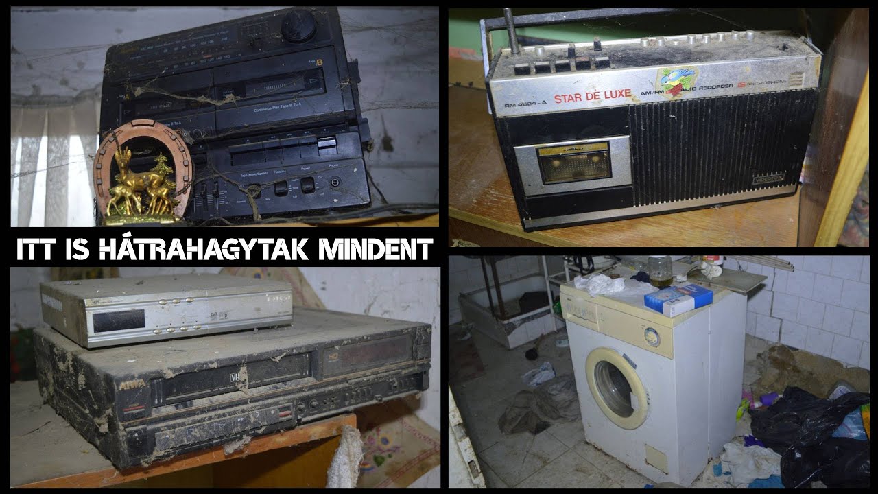 Rejtélyes Elhagyatott Ház, Ahol Mindent Hátrahagytak, második rész!