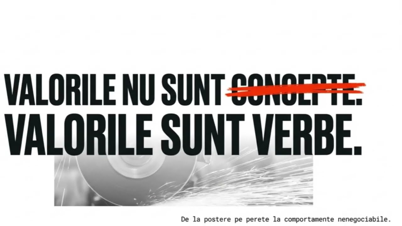 Valorile sunt Verbe