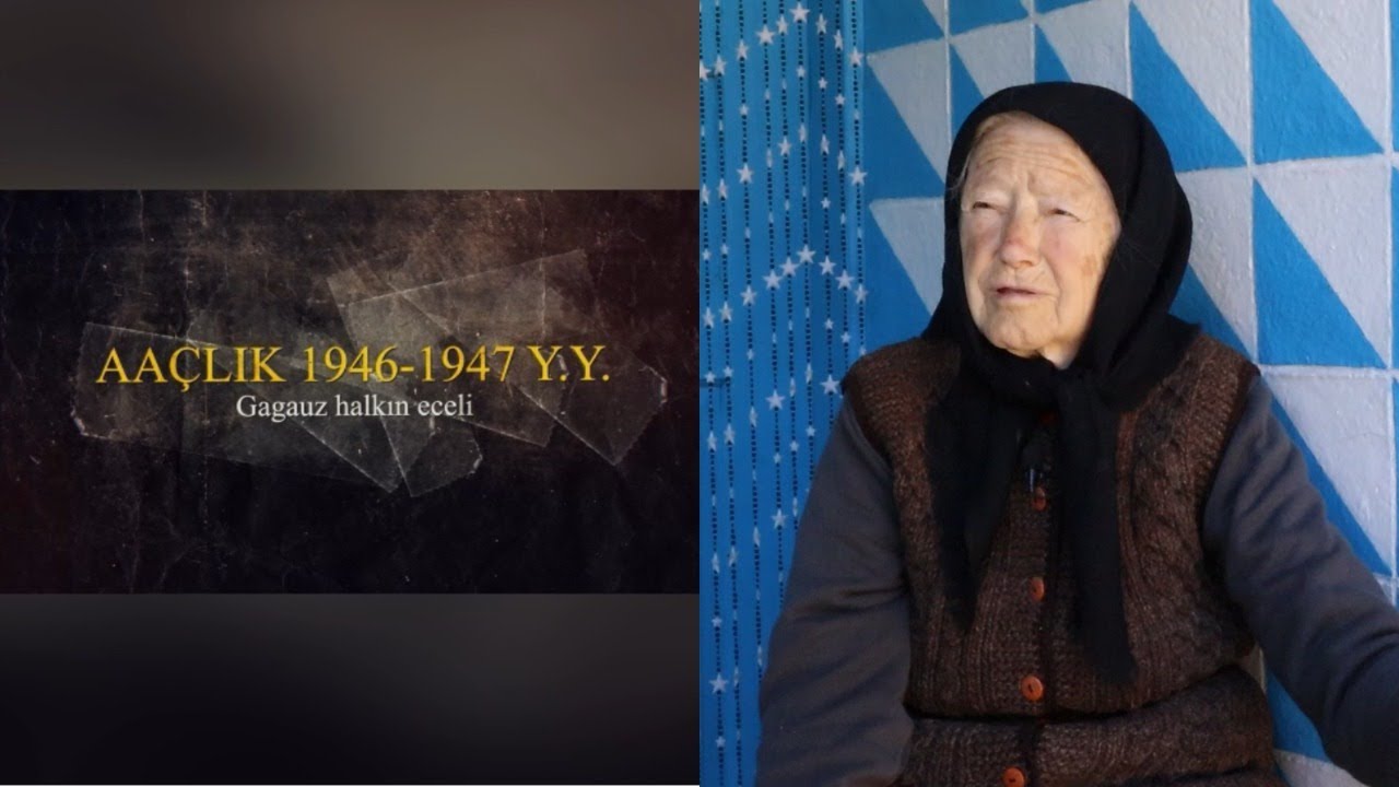 Aaçlık 1946-1947 y.y. Gagauz halkın eceli (9 bölüm). Прасковья Орманжи о трагедии 1946-47 годов