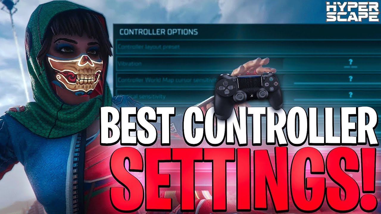 The BEST Controller Settings On Hyper Scape For PS4/Xbox Players!