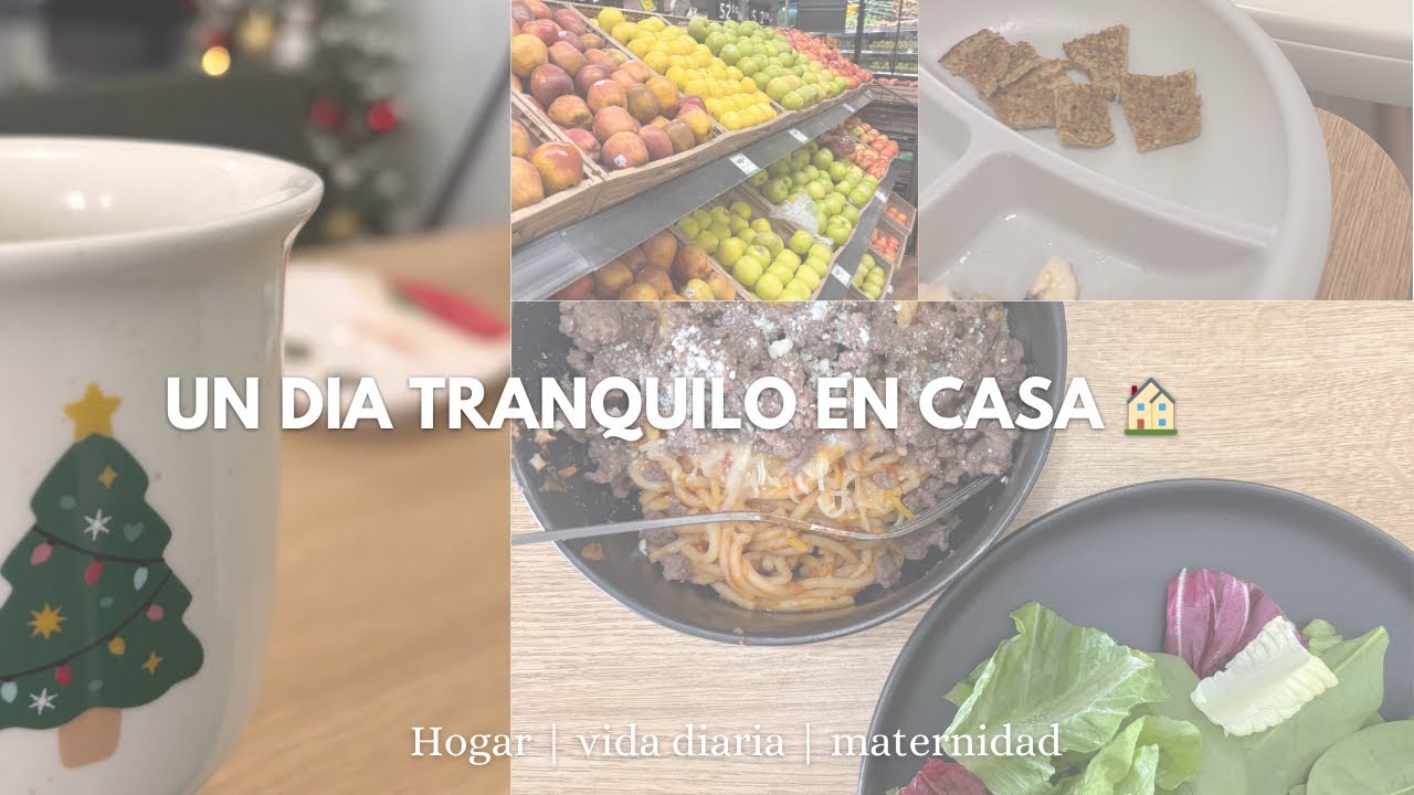VLOG 🎄 Un lunes de descanso en familia | rutinas sencillas | vida real con nuestro bebé 👶🏻 