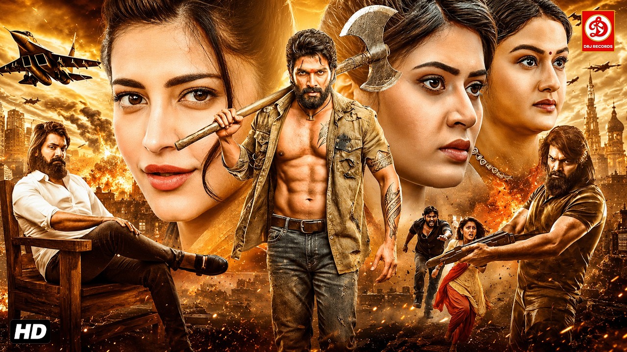 Allu Arjun (HD) - New Released Full Hindi Dubbed Movies | New South Blockbuster Action Movie