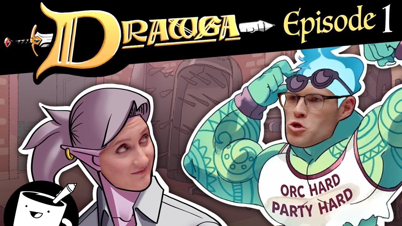 Dungeons & Dragons & DRAWING | Drawga Episode 1