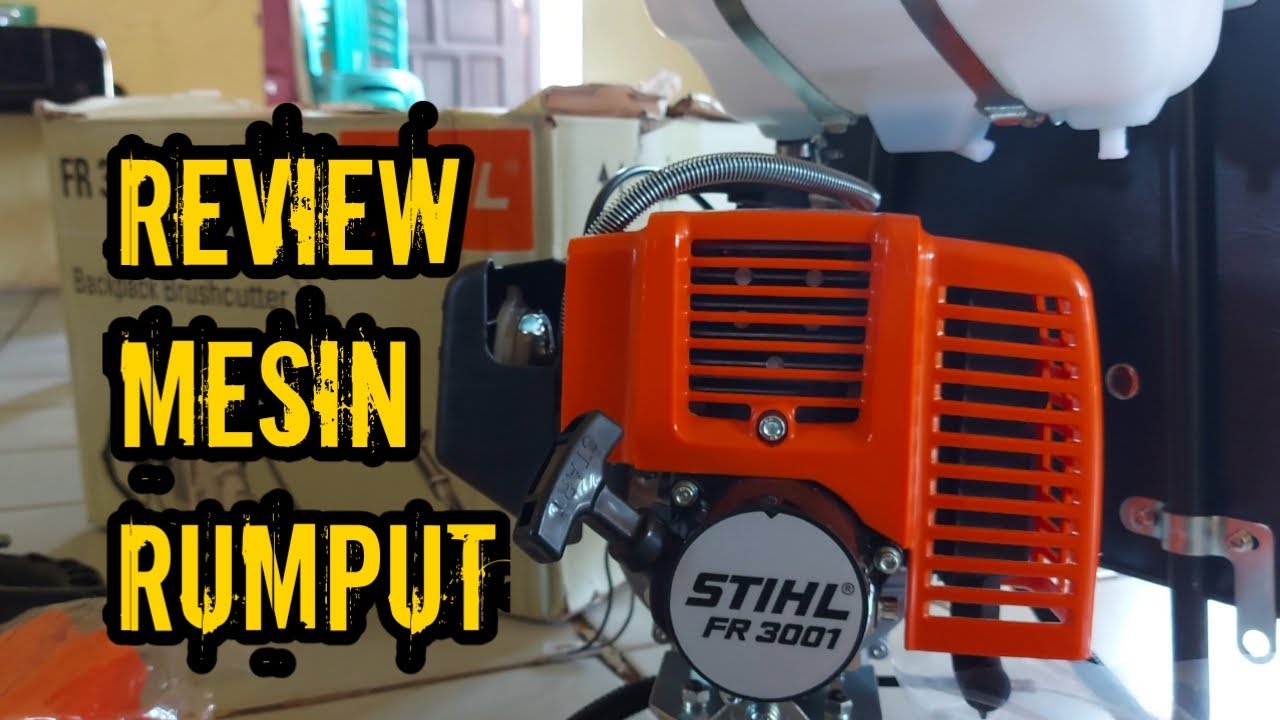 Lengkap!!! Merakit Mesin Rumput || STIHL FR 3001