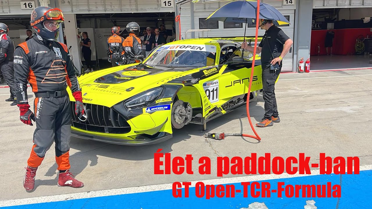 Élet a paddock-ban - Hungaroring GT, TCR, Formula!