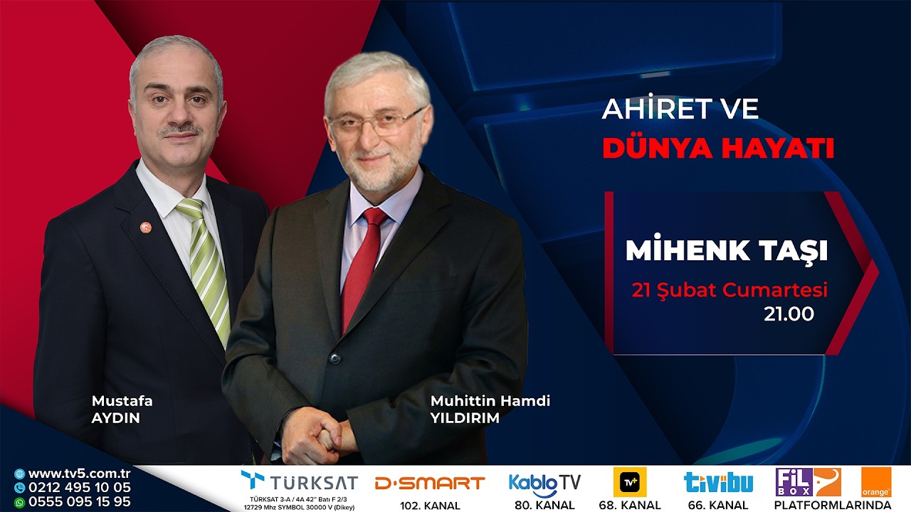🔴#YENİ | Ahiret ve Dünya Hayatı - Mihenk Taşı - Mustafa Aydın - Muhittin Yıldırım