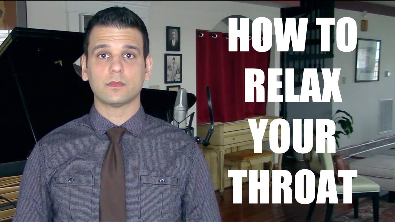 How to Relax Your Throat when Singing