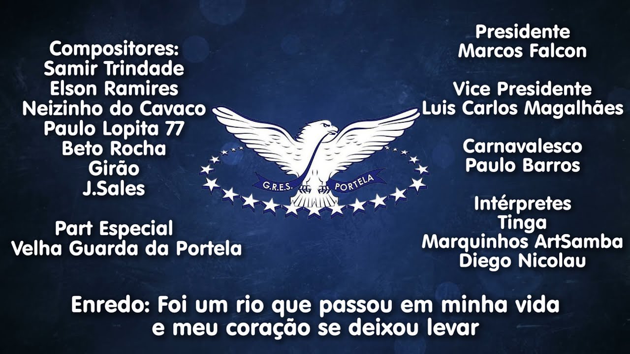 Portela CAMPEÃ 2017 - SAMBA CAMPEÃO de Samir Trindade e parceria