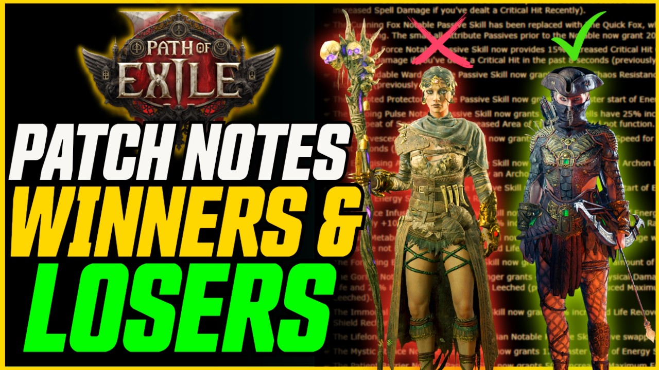 ОГРОМНЫЙ ПАТЧ! Главные победители и проигравшие в патче 0.5 для Path of Exile 2 // Обсуждение ста...
