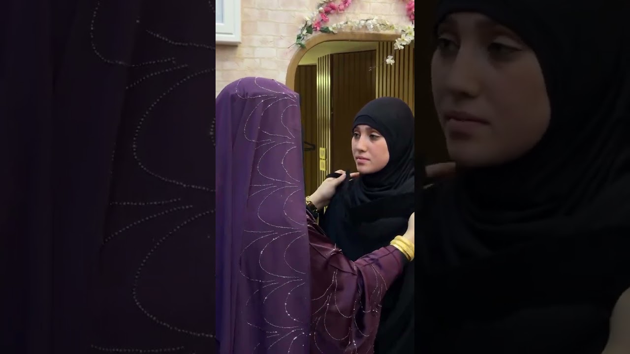 Complete saudi niqab with hijab cap and hijab #niqabtutorial @niqab #hijab #hijabcap