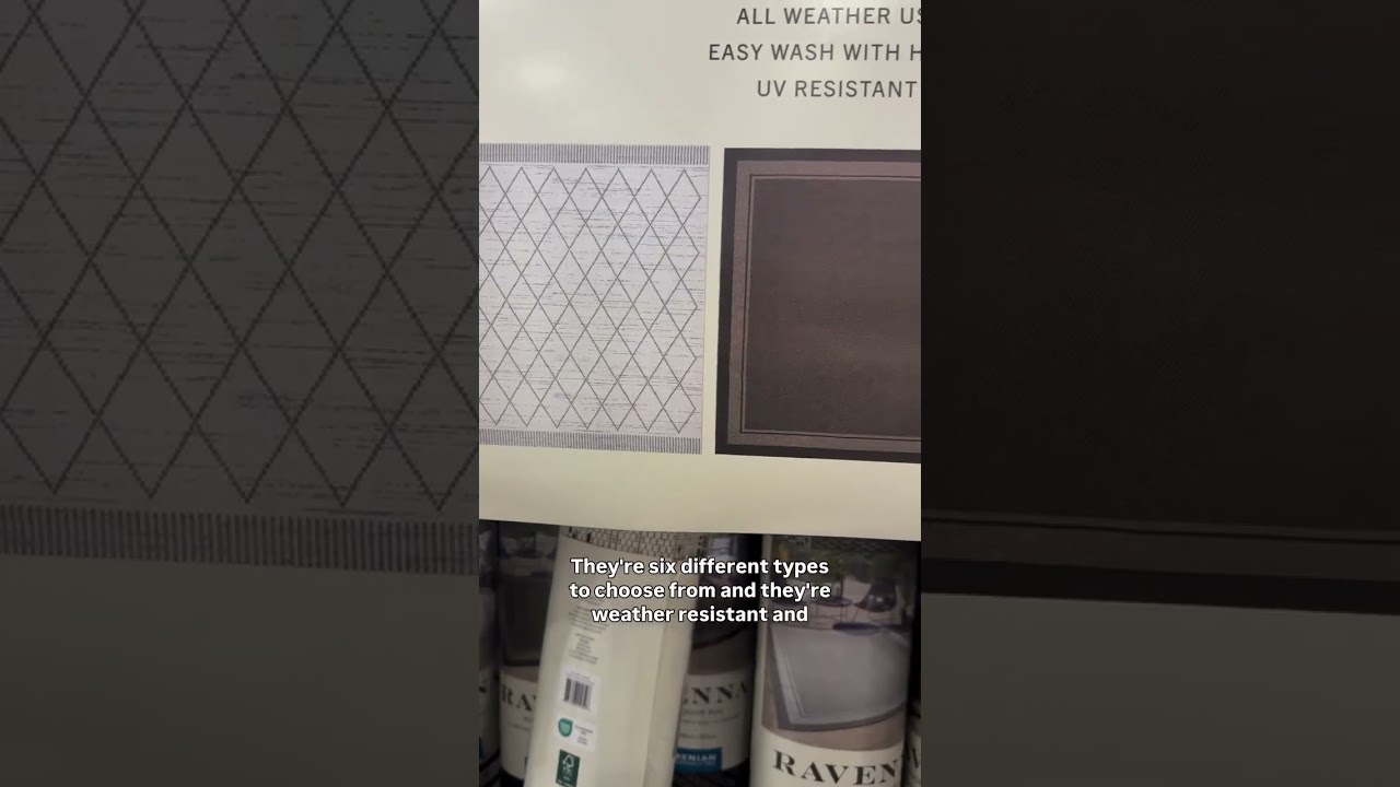 These rugs are so nice and $25 off until today! #costco #costcofinds #rugs #outdoor #patio
