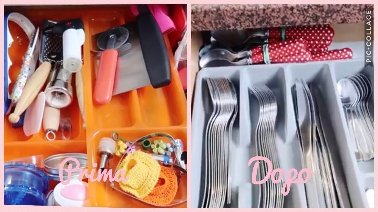 ORDINIAMO E ORGANIZZIAMO I CASSETTI DELLA CUCINA