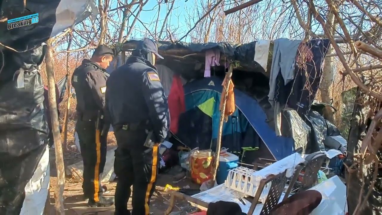 Hidden homeless encampment found in Atlantic City