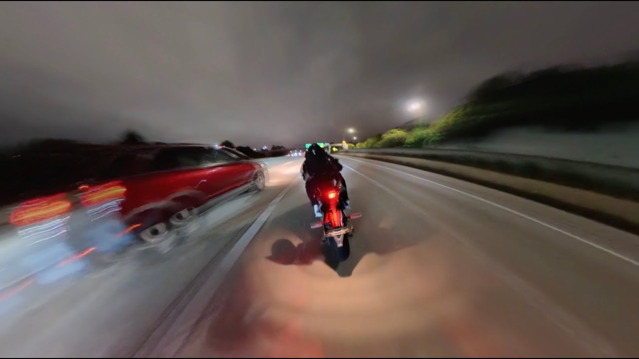 Yamaha R9 Late Night POV Ride at 12:07AM | Pure Exhaust Sounds