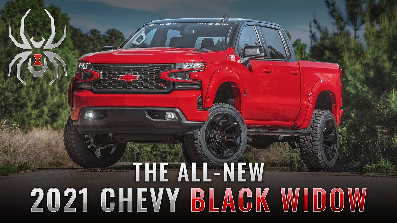 NEW 2021 Chevy Silverado Black Widow Walk Around and Features