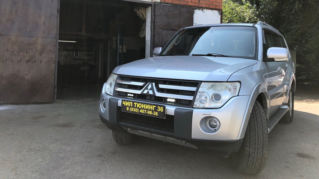 Mitsubishi Pajero 4 3.2 DI-D АТ 2007г. Прошивка от Adact 100500 EGR  off.Прибавка мощности на 20-25%