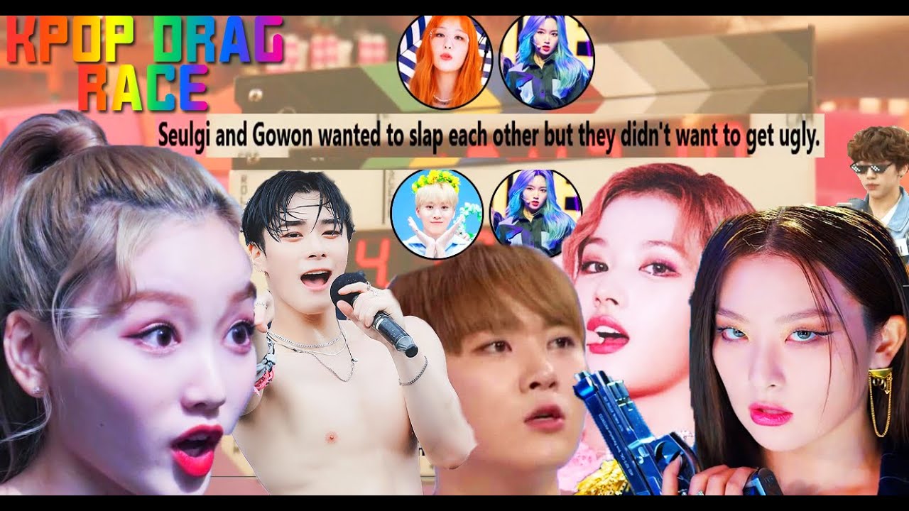 I put Kpop Idols into the Drag Race Simulator and it was CHAOS 😵‍💫