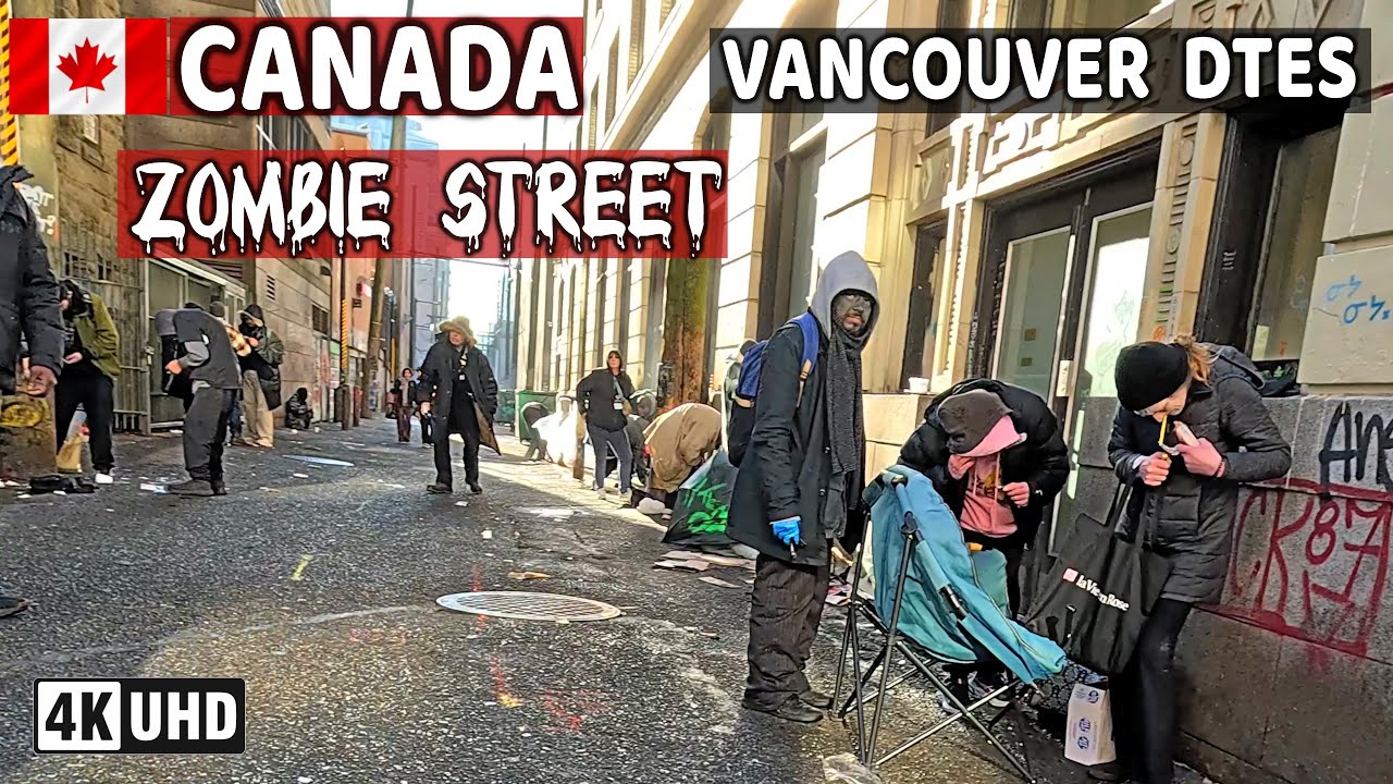🇨🇦 【4K】 Jan 2026. East Hastings St. Downtown Vancouver BC, Canada. Street Walk. Go Pro Hero 13.