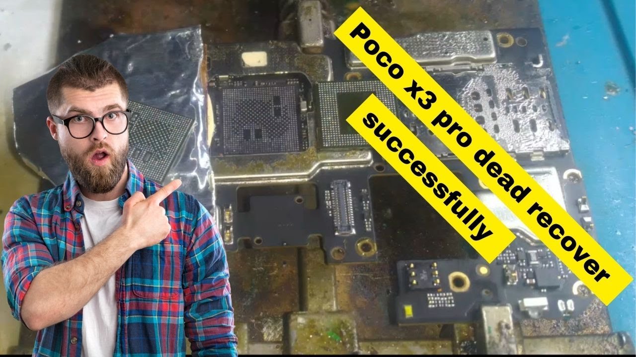 Poco X3 Pro Dead Recovery successfully | Poco X3 Pro cpu & ram reballing successfully