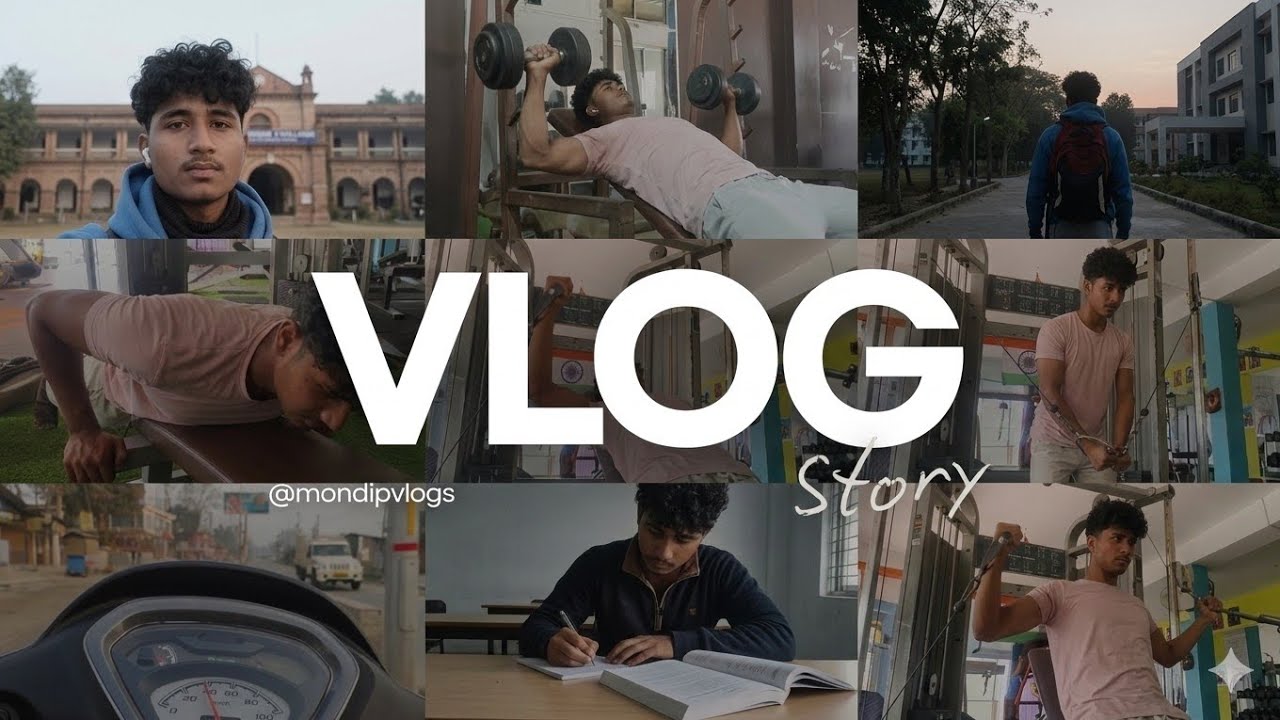 Vlog 11: Chest Day Mast Day🐼❤️