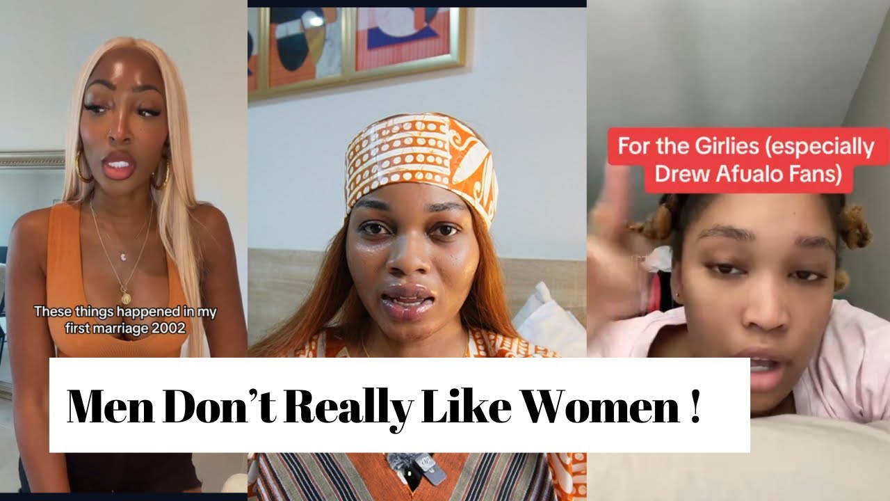 Most Men Don’t Really Like Women… #decentermen