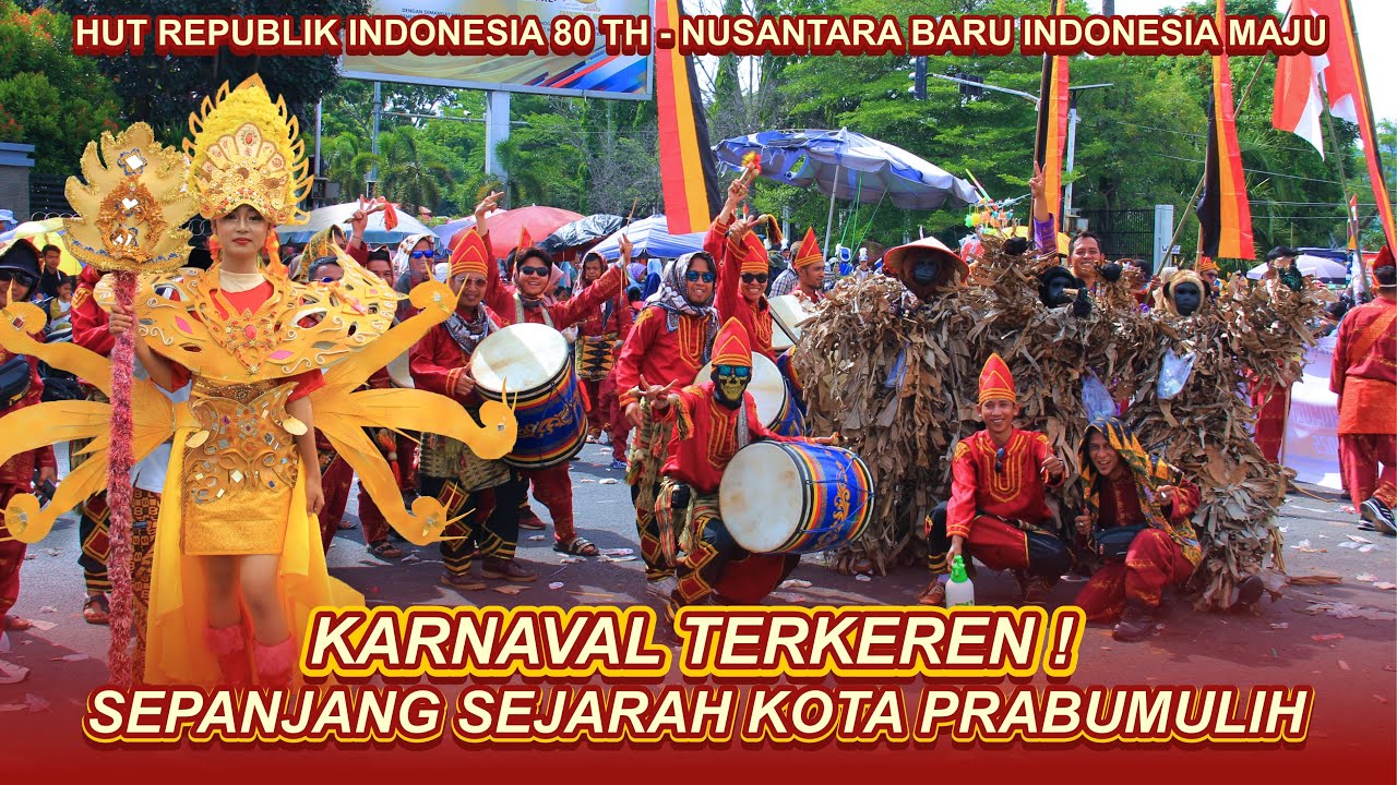 Karnaval HUT RI 80th Terkeren di Kota Prabumulih | Sumsel | Depo Sarana Bangunan 2025