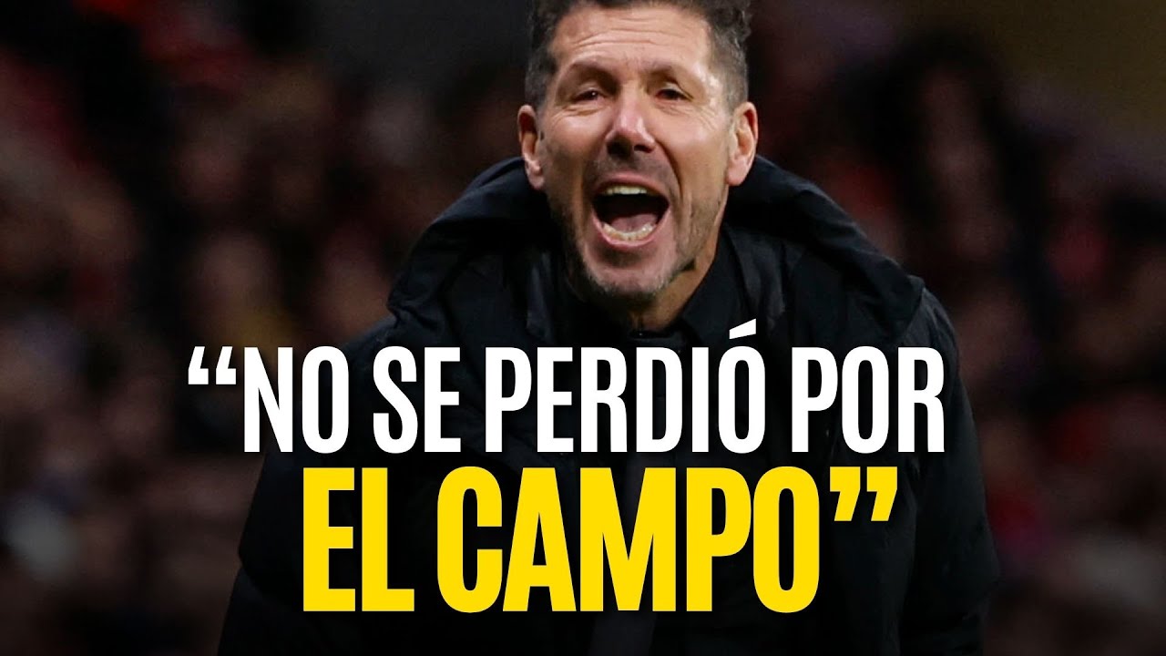 🎙️ SIMEONE, muy duro tras perder ante el BETIS: “No se perdió por el campo” ❌🌱 ATLÉTICO