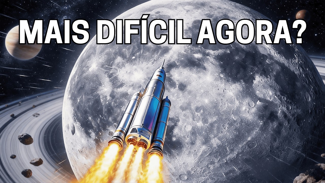 Por que voltar à Lua é mais difícil agora do que da primeira vez