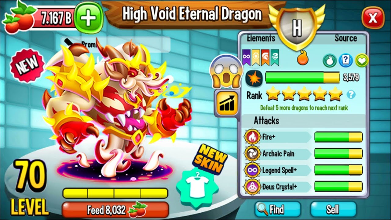 Dragon City: High Void Eternal Dragon, NEW HEROIC | EXCLUSIVE DRAGON 2023! 😱