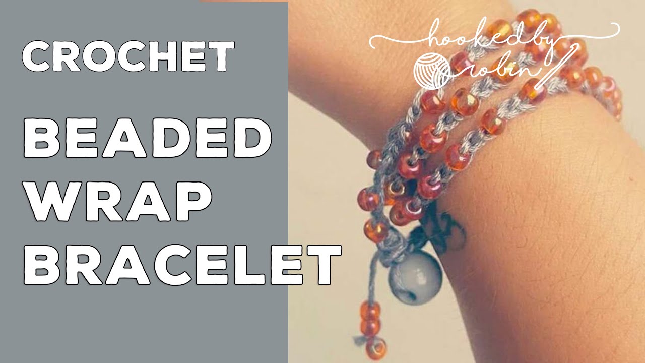 Crochet Beaded Bracelet (SUPER EASY & QUICK!)