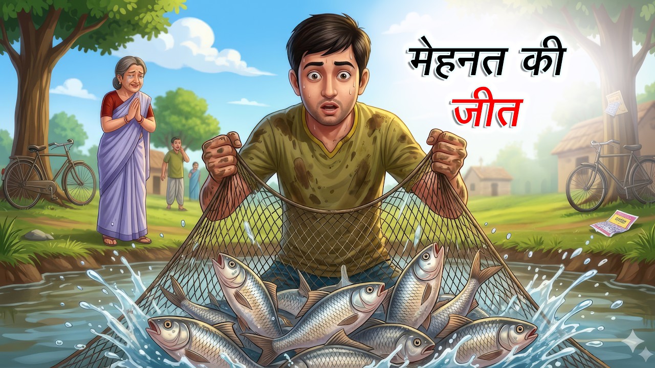 मेहनत की जीत | Mehnat Ki Jeet | Hindi Kahaniya | Animated Stories