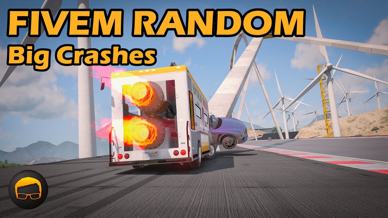 Mid Cars But Massive Crashes - GTA FiveM Random All