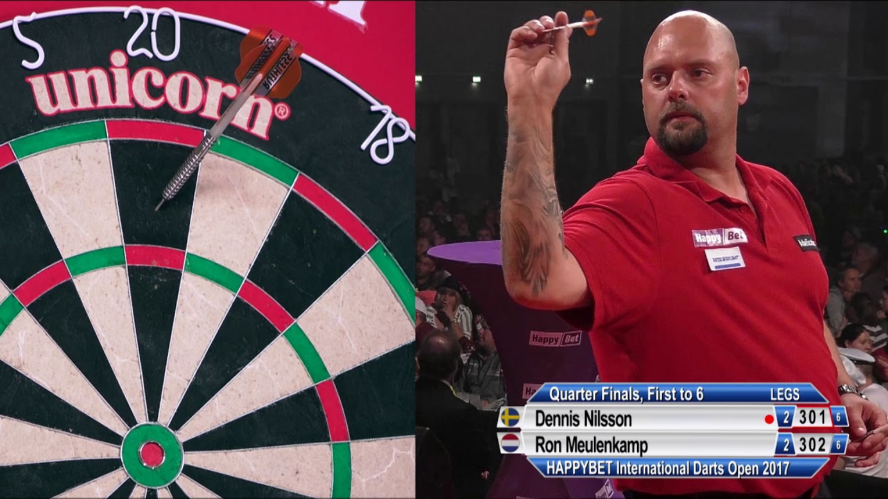HappyBet International Darts Open - QF - Dennis Nilsson v Ron Meulenkamp
