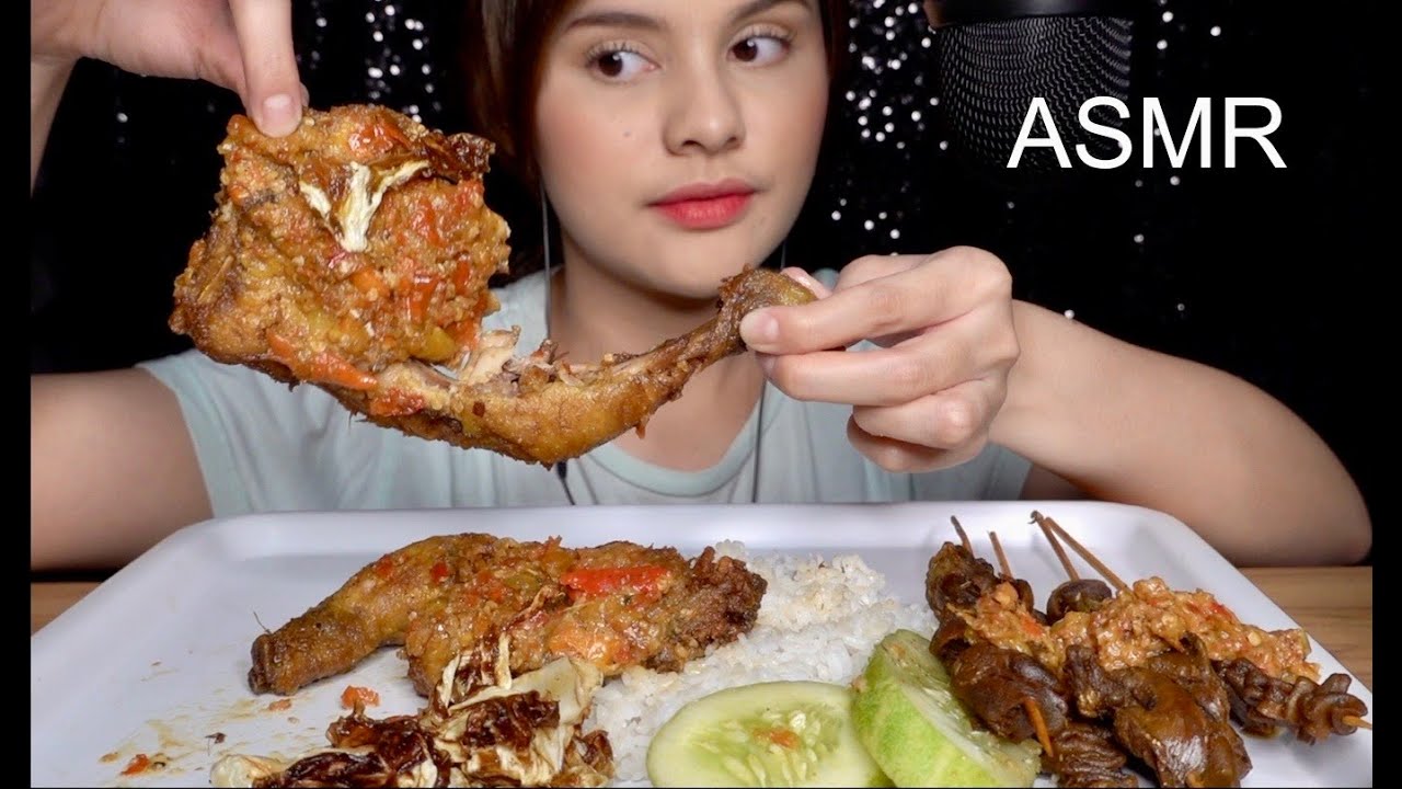 ASMR AYAM GEPUK PAK GEMBUS | Safira Crespin